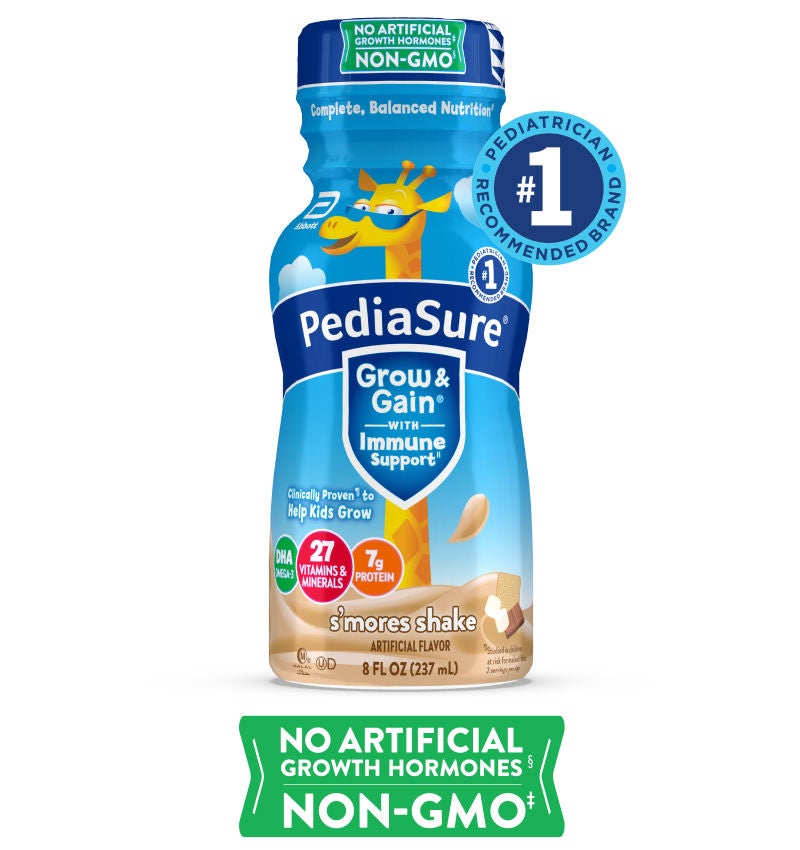 PediaSure®Smores Grow & Gain 8 oz Bottle Protein Shake for Kids